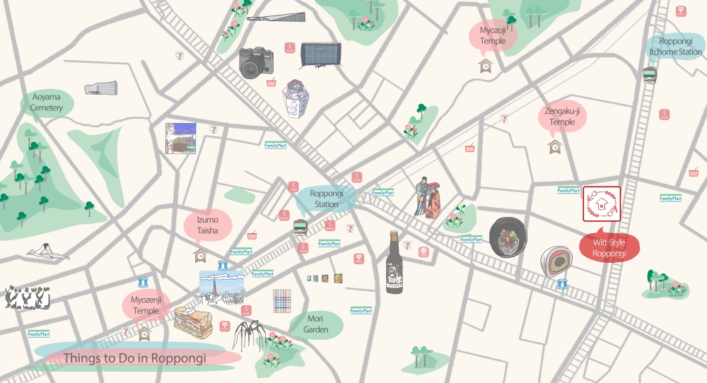 Map Roppongi