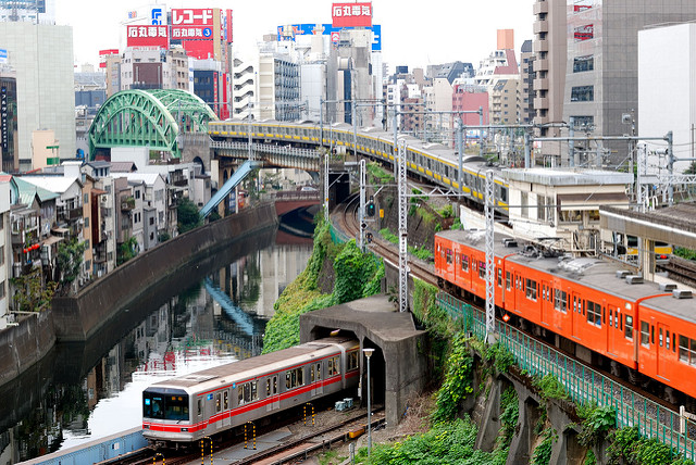 Train in Tokyo