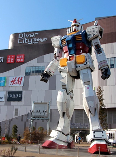 Odaiba trip in Tokyo Gundam